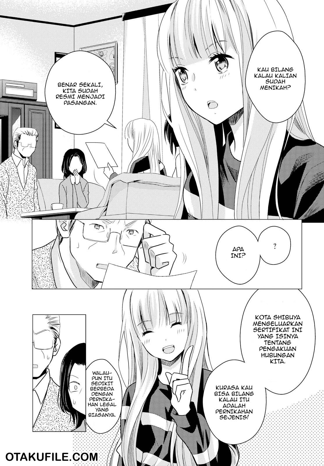 Oya ga Urusai node Kouhai to Gisou Kekkon shitemita Chapter 01 Gambar 9