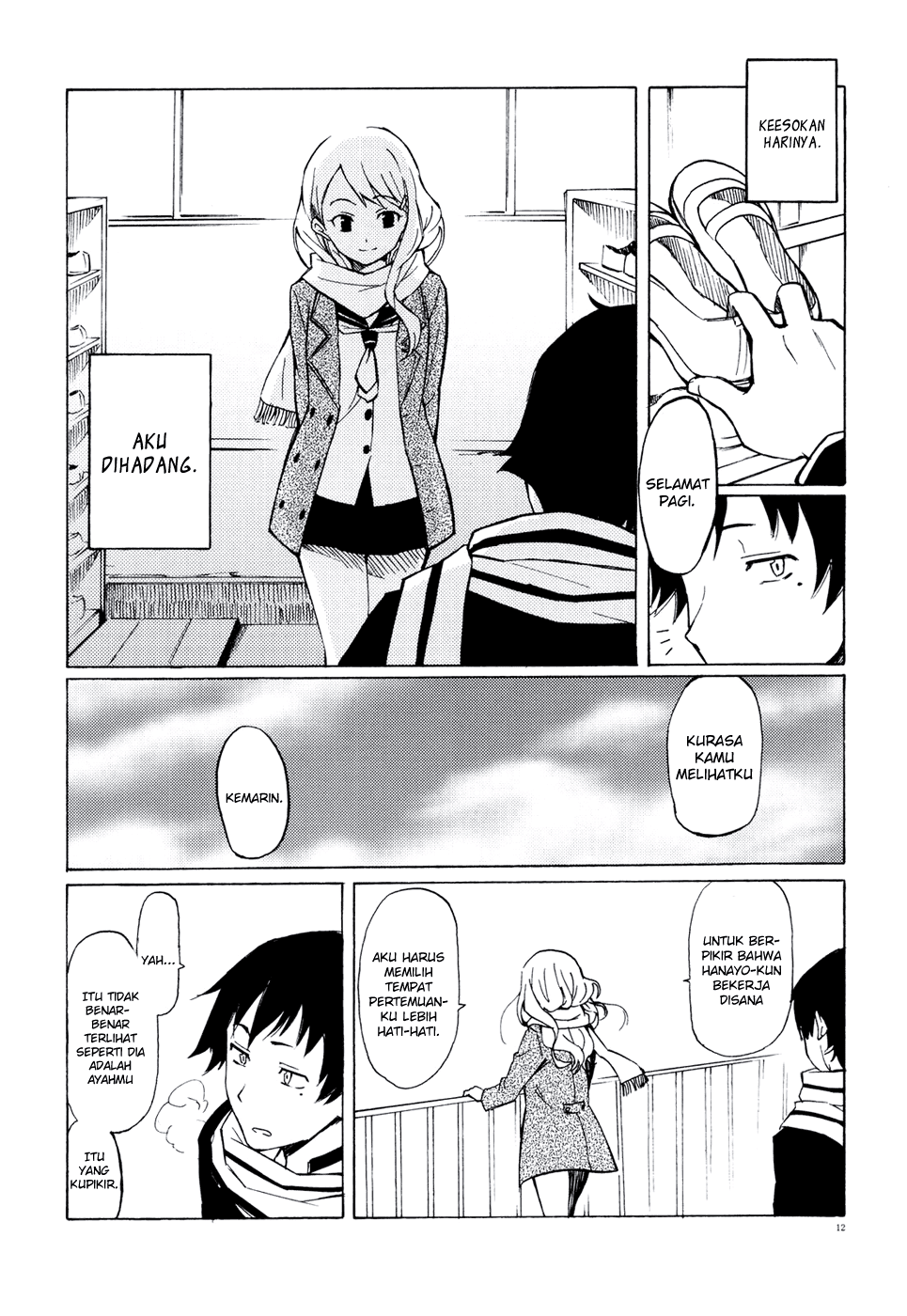 Semete, Ano Yuki no You ni Chapter 01 Gambar 11