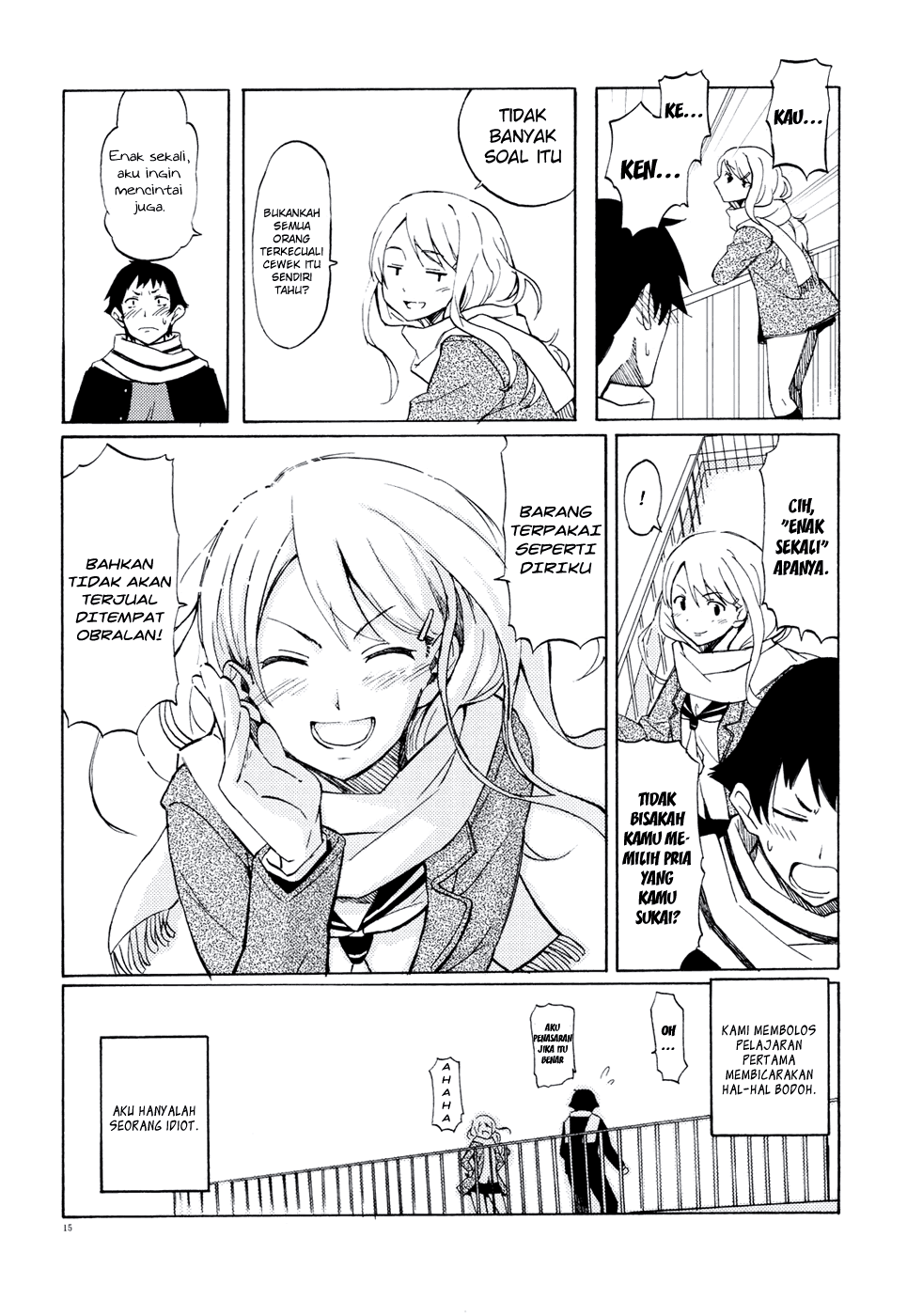 Semete, Ano Yuki no You ni Chapter 01 Gambar 14
