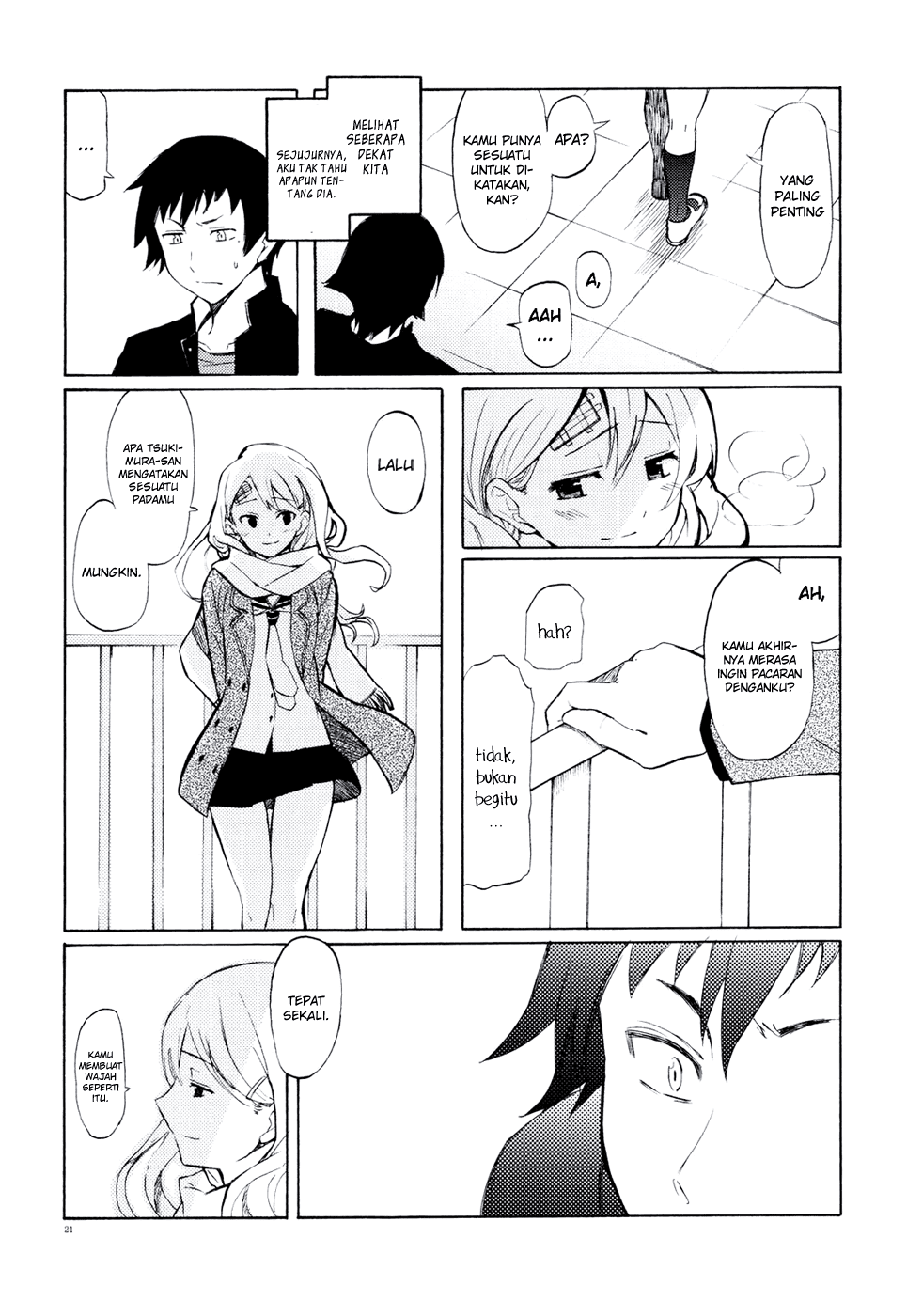 Semete, Ano Yuki no You ni Chapter 01 Gambar 20