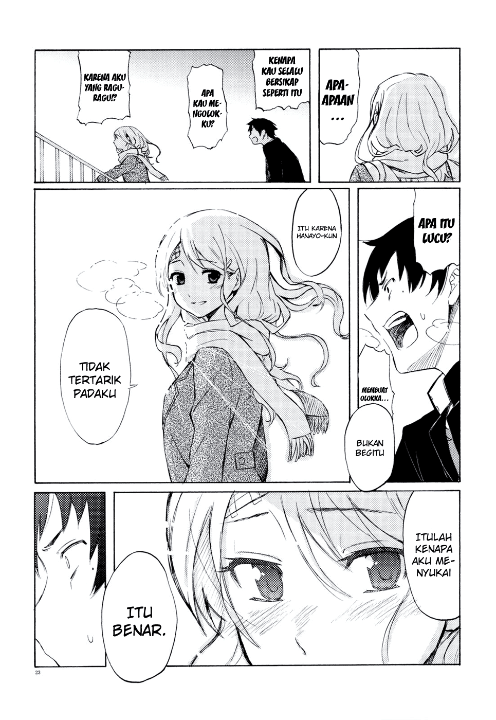 Semete, Ano Yuki no You ni Chapter 01 Gambar 22