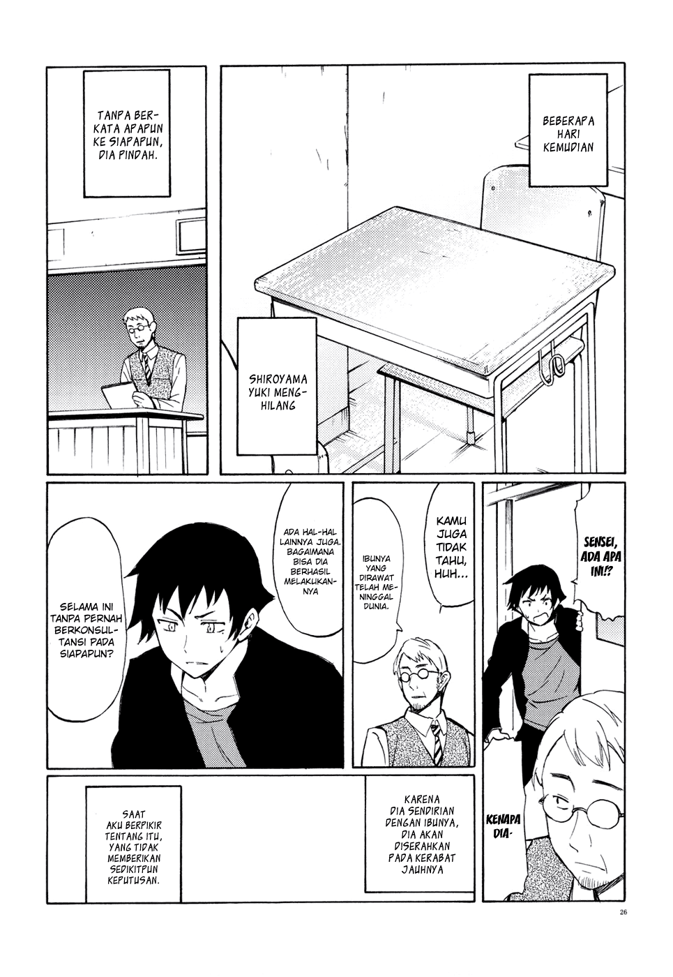 Semete, Ano Yuki no You ni Chapter 01 Gambar 25