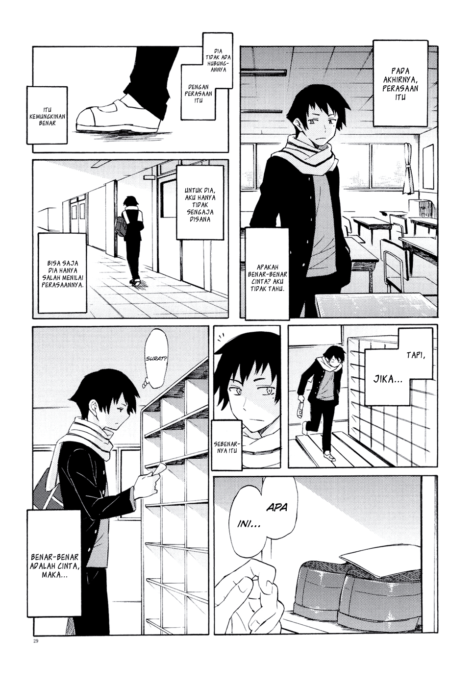 Semete, Ano Yuki no You ni Chapter 01 Gambar 28