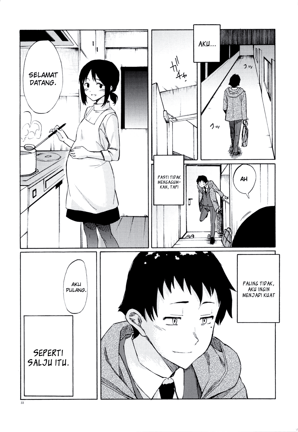 Semete, Ano Yuki no You ni Chapter 01 Gambar 32