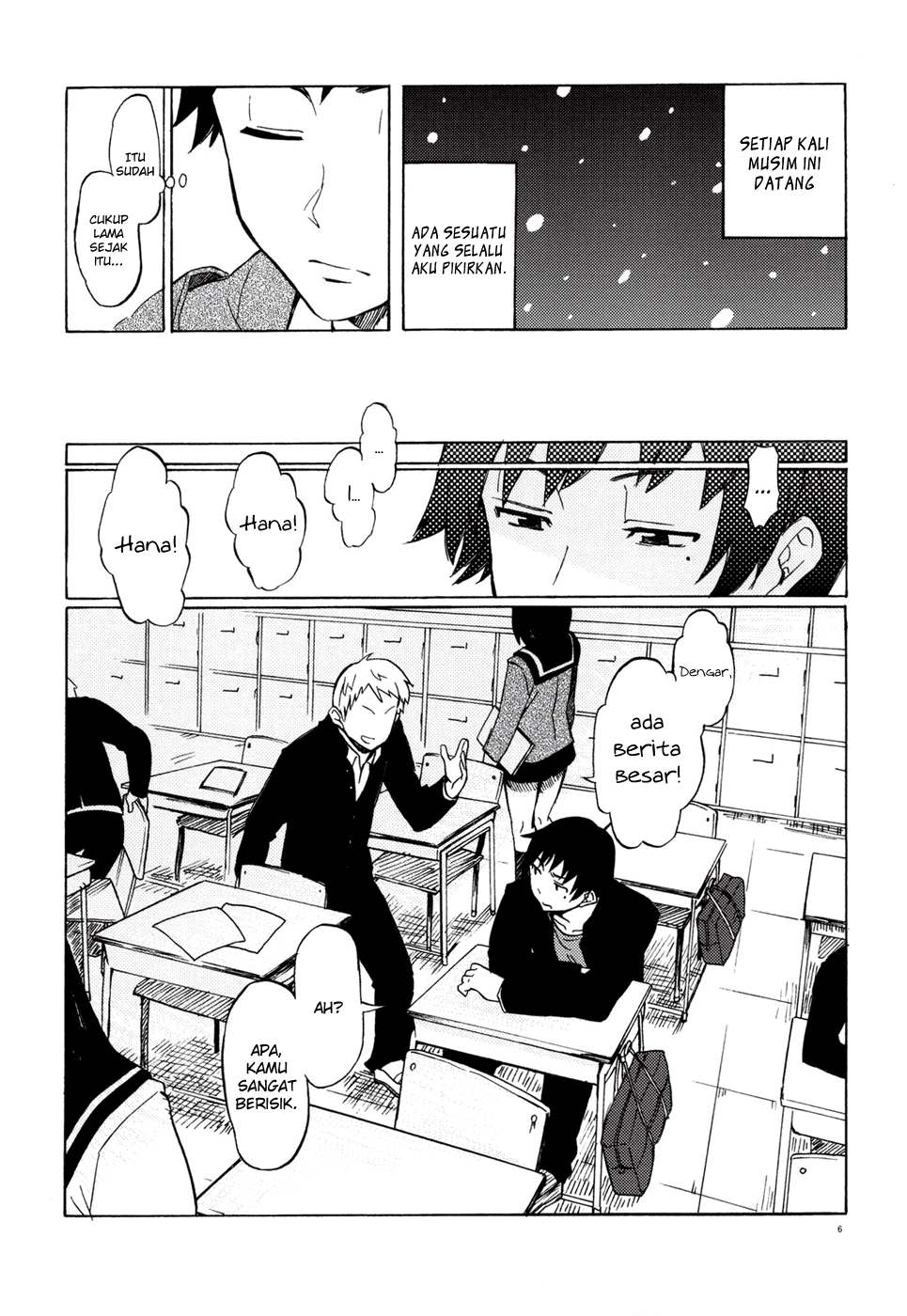 Semete, Ano Yuki no You ni Chapter 01 Gambar 5
