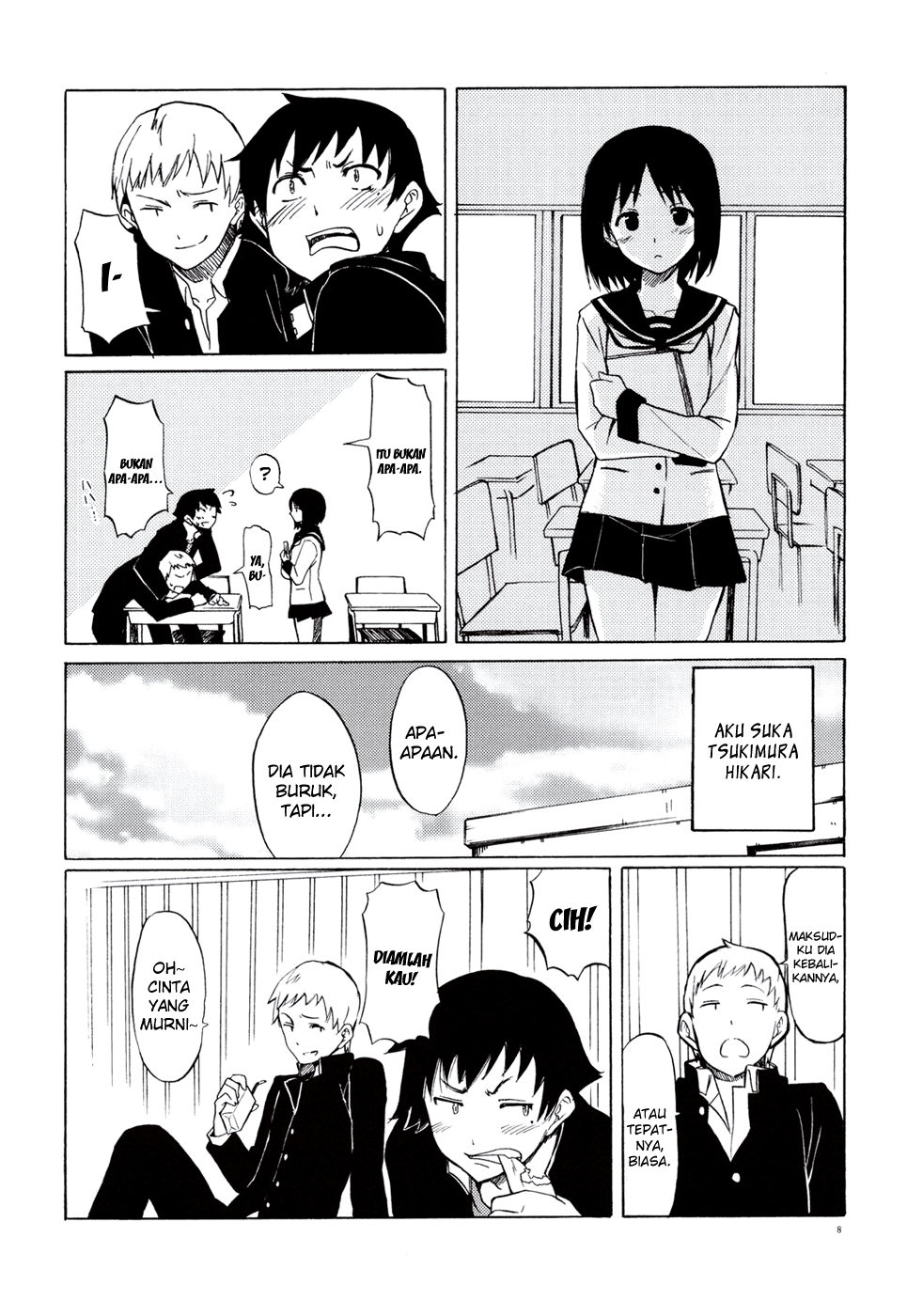 Semete, Ano Yuki no You ni Chapter 01 Gambar 7