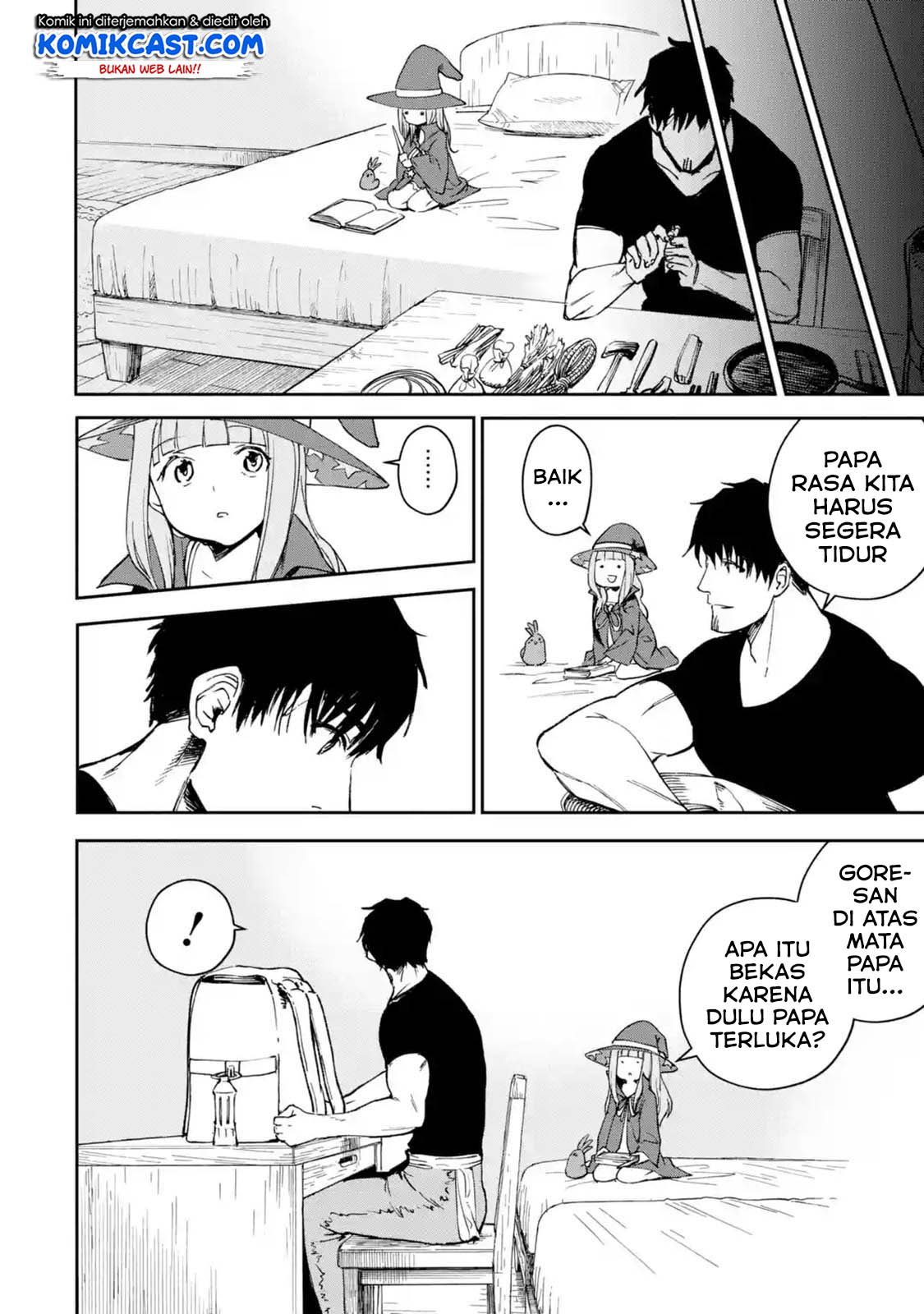 Boukensha License o Hakudatsu Sareta Ossan Dakedo, Manamusume ga Dekita no de Nonbiri Jinsei Chapter 21.1 Gambar 11