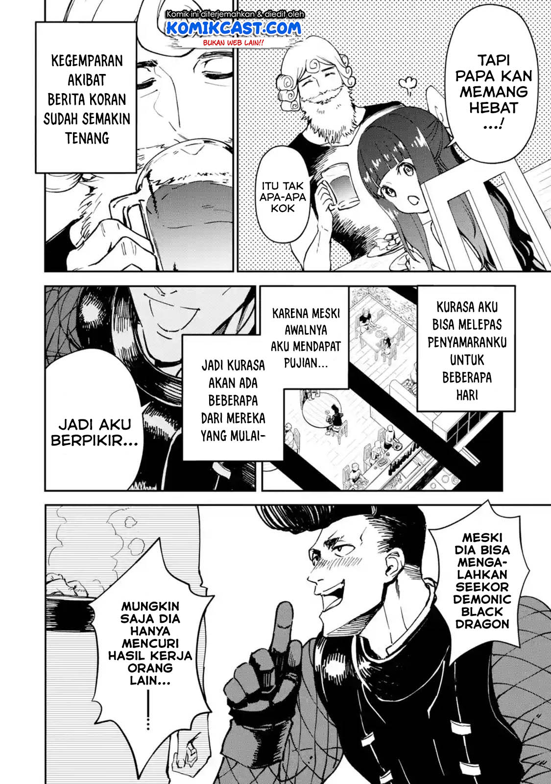 Boukensha License o Hakudatsu Sareta Ossan Dakedo, Manamusume ga Dekita no de Nonbiri Jinsei Chapter 21.1 Gambar 3