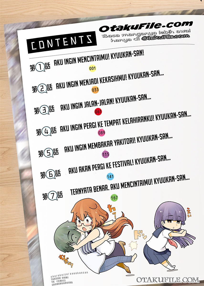 Chorokoi zo! Kyuukan-san Chapter 01 Gambar 6