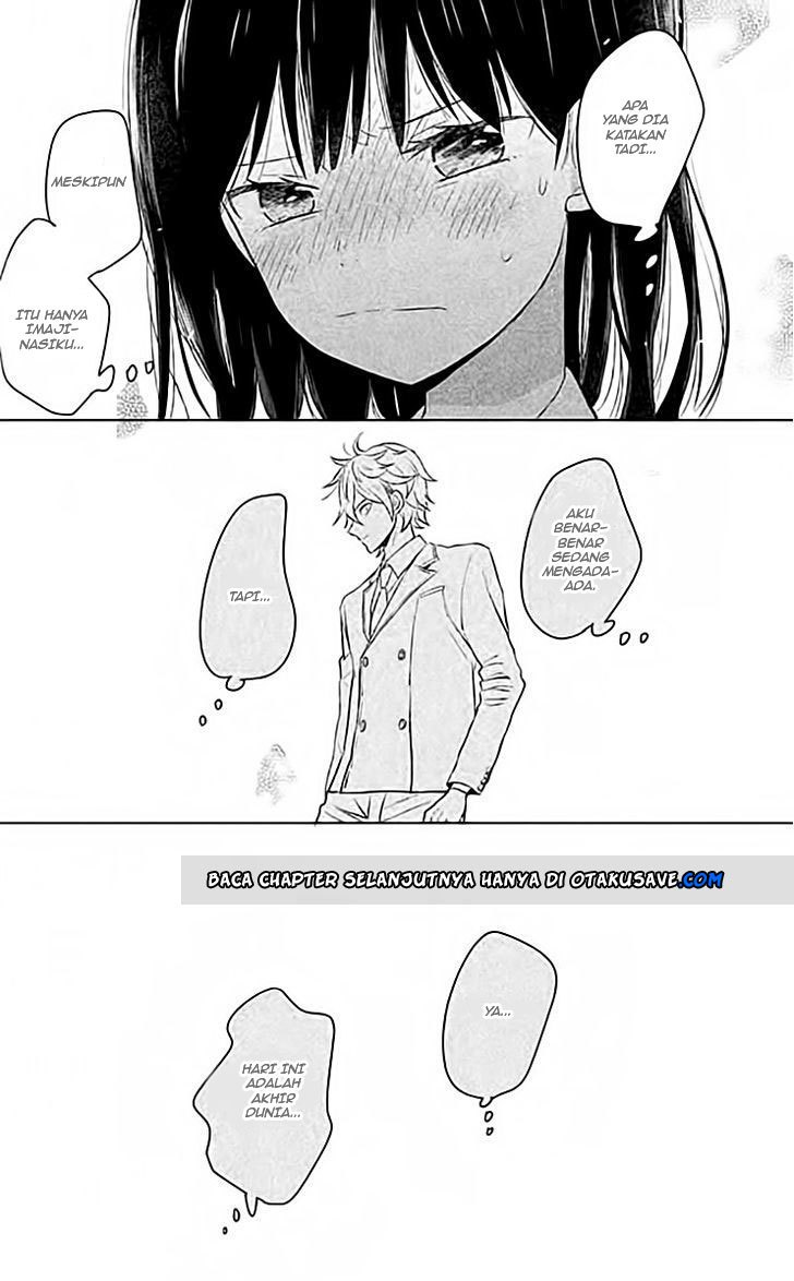 Chikyuu no Owari wa Koi no Hajimari Chapter 02 Gambar 40