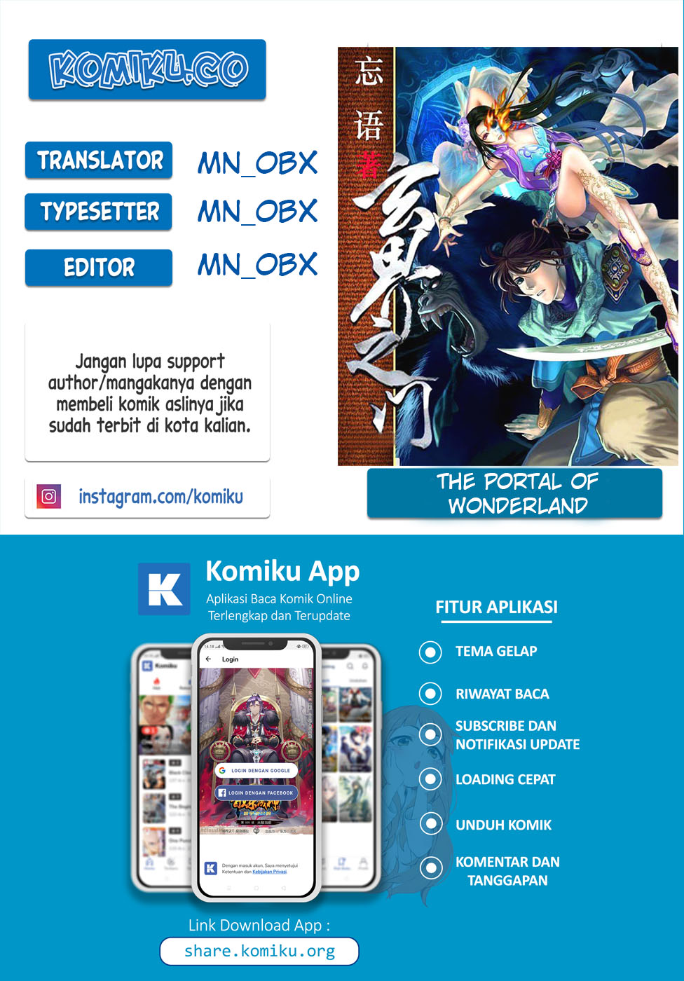 Baca Komik The Portal of Wonderland Chapter 109 Gambar 1