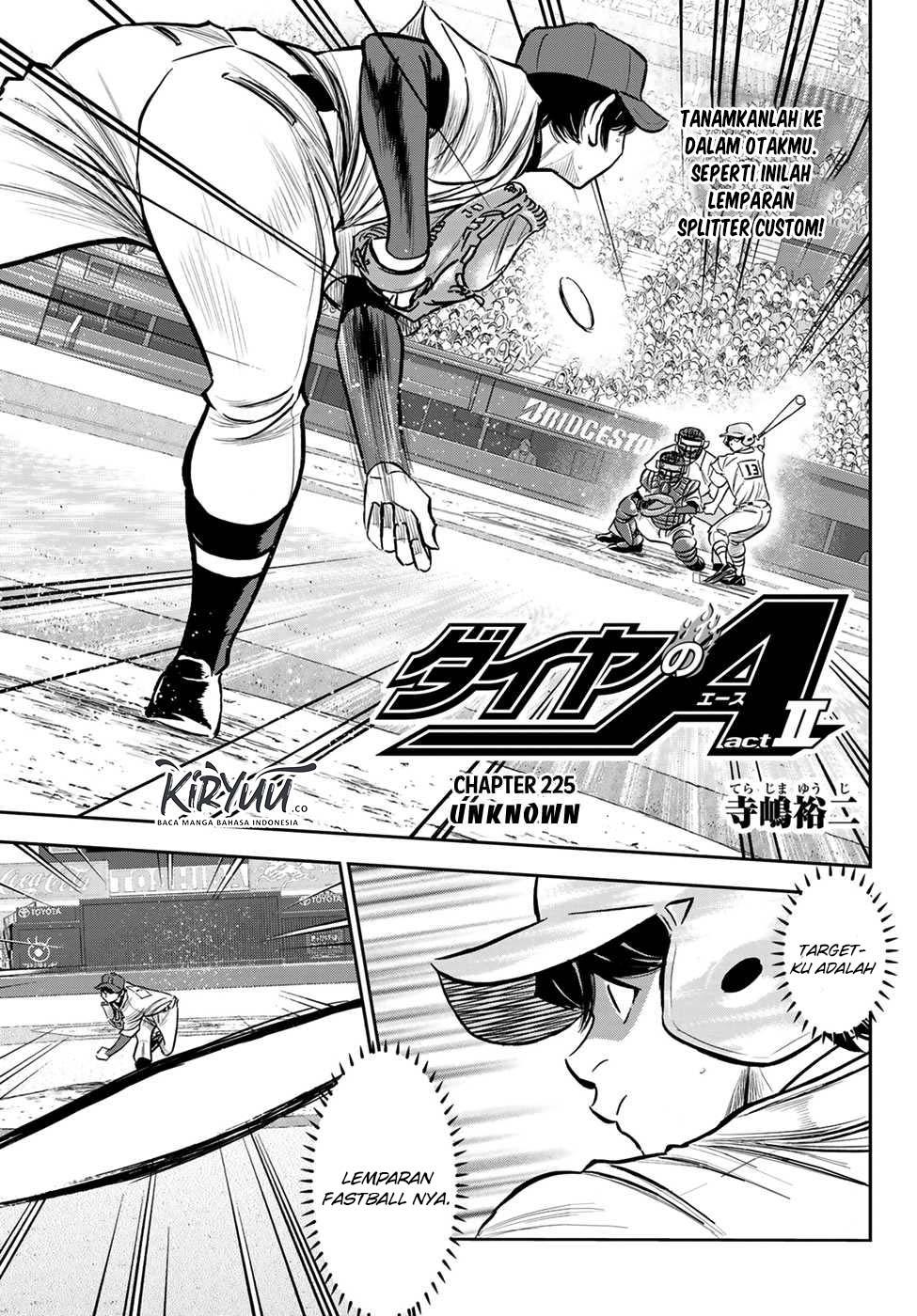 Baca Manga Diamond no Ace Act 2 Chapter 225 Gambar 2