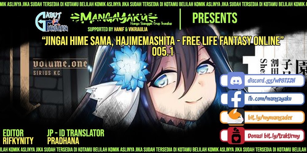 Baca Komik Jingai Hime Sama, Hajimemashita – Free Life Fantasy Chapter 05.1 Gambar 1