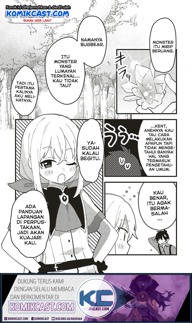 Baca Manga Tensei Kenja wa Musume to Kurasu Chapter 04.3 Gambar 2