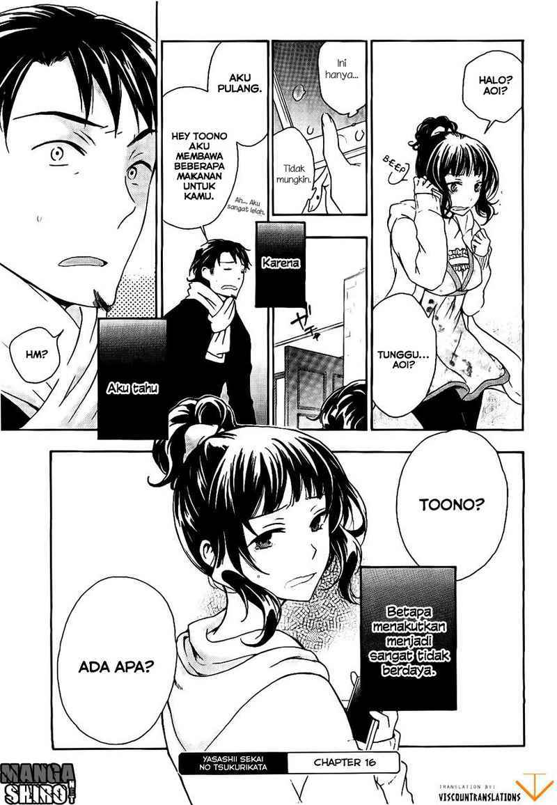 Yasashii Sekai no Tsukurikata Chapter 16 Gambar 33