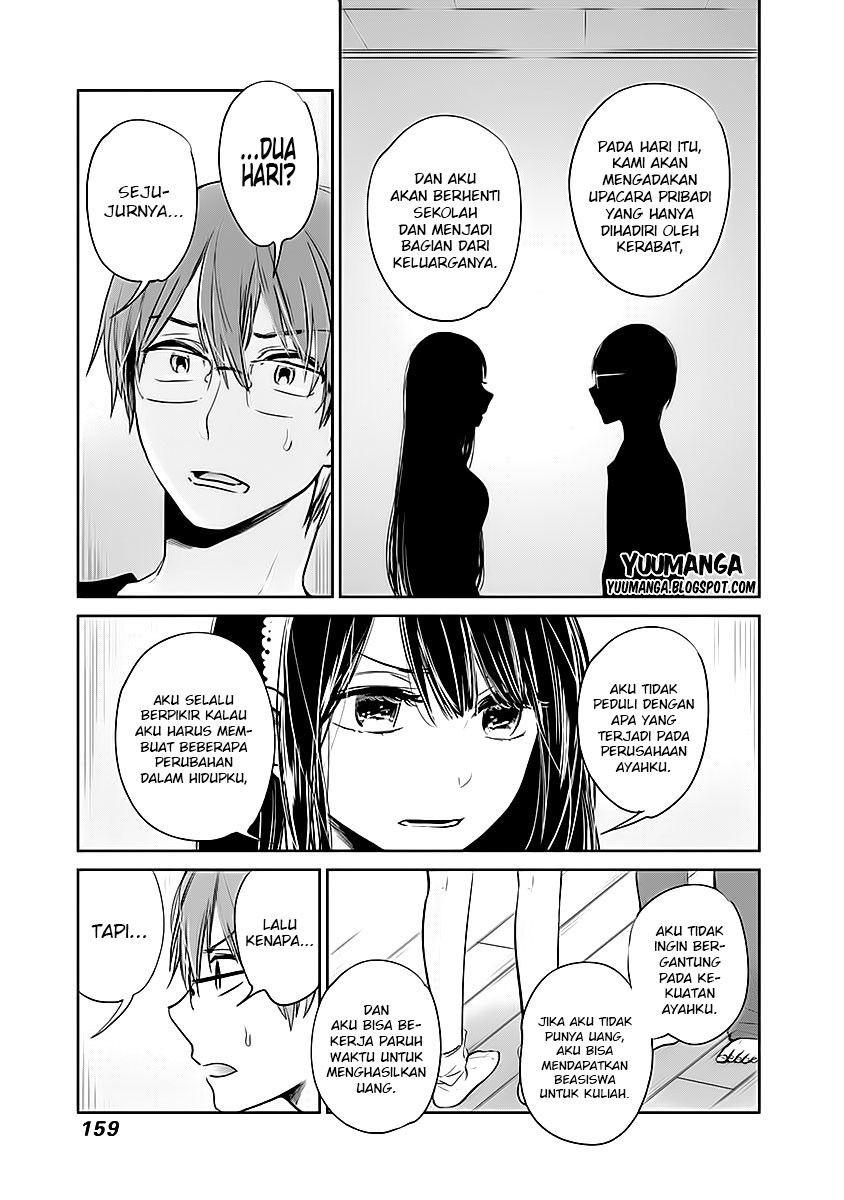 Kimi wa Midara na Boku no Joou Chapter 11 Gambar 33