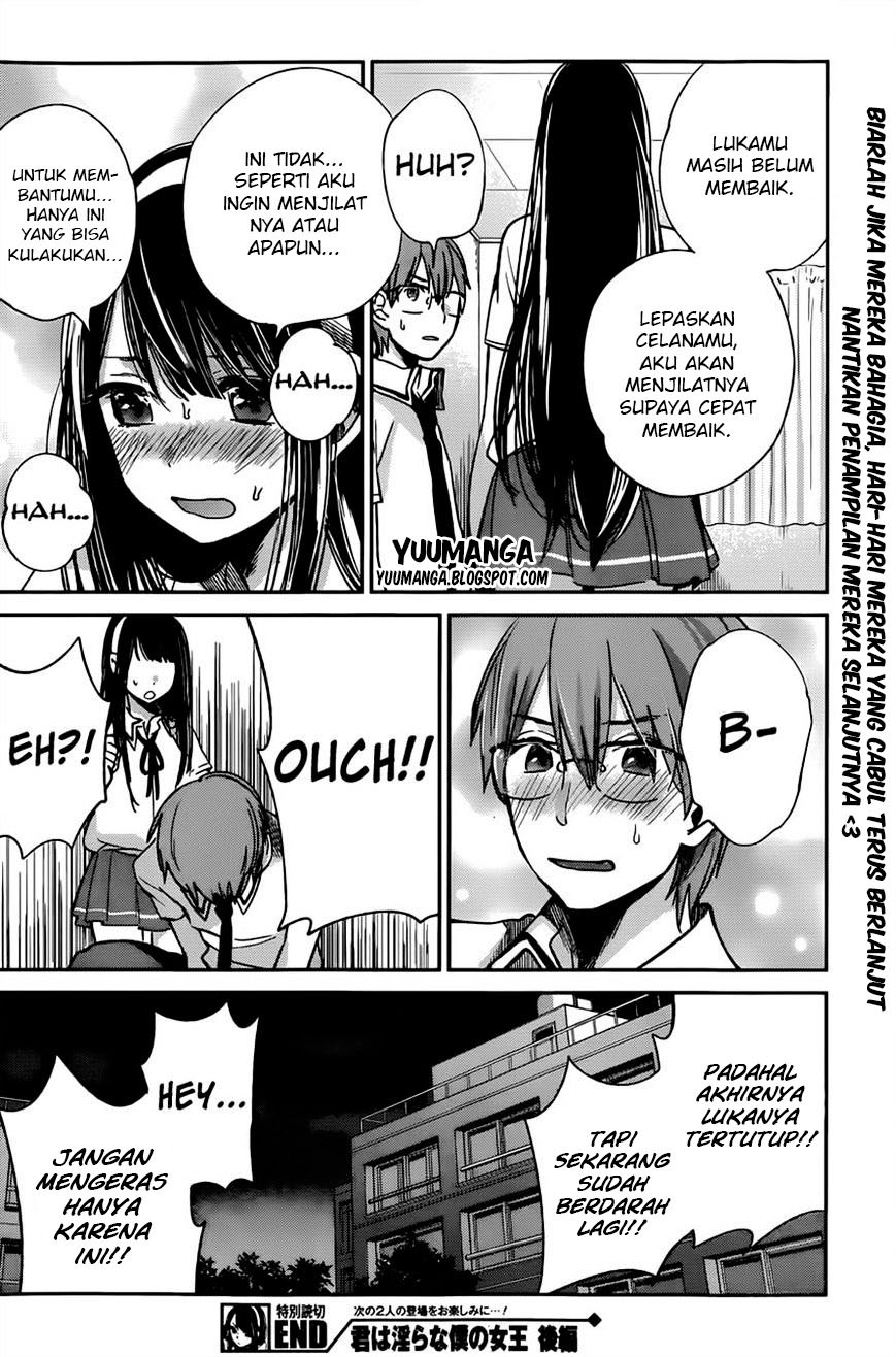 Kimi wa Midara na Boku no Joou Chapter 08 Gambar 25