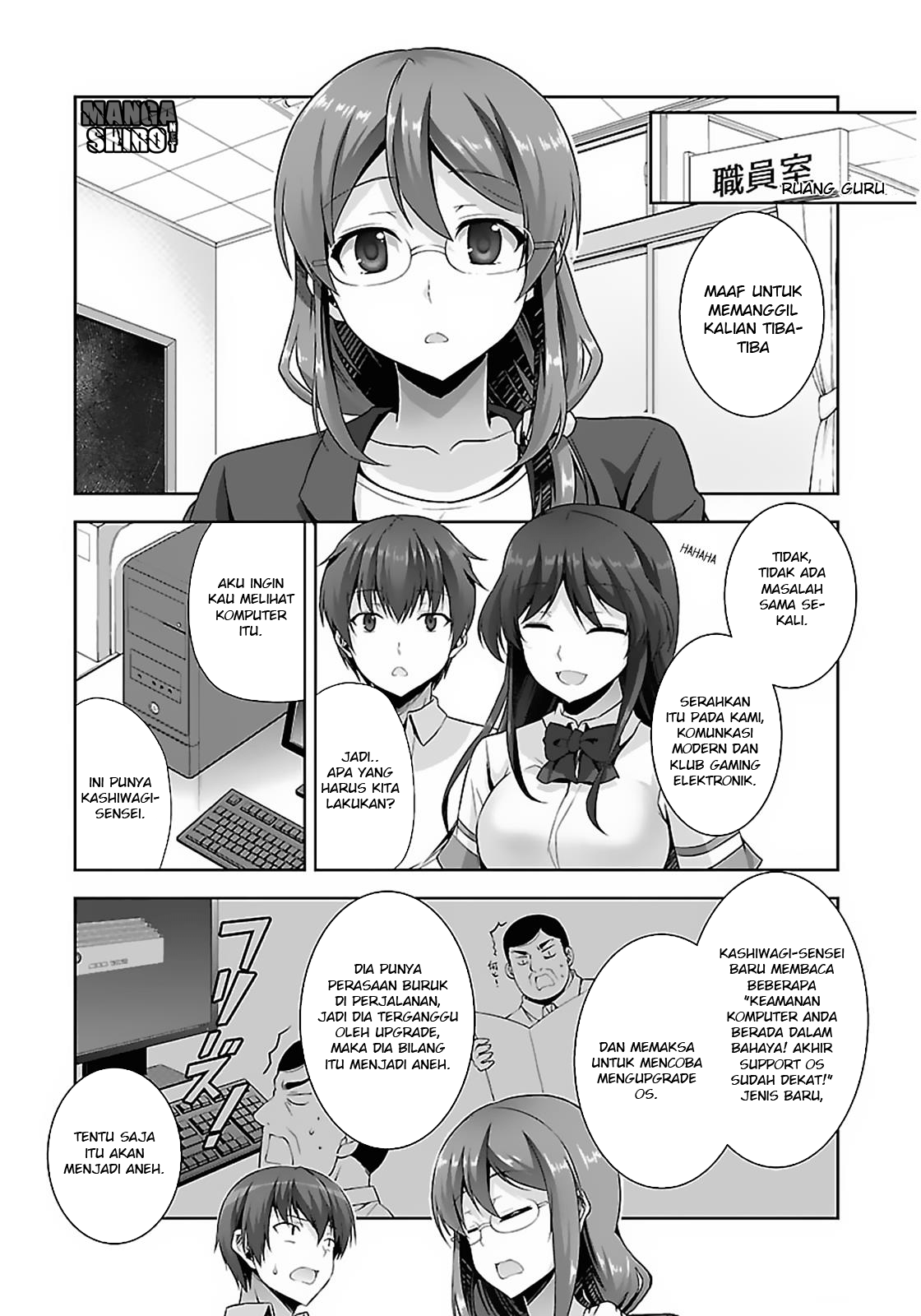 Netoge no Yome wa Onnanoko ja Nai to Omotta? Chapter 13 Gambar 21