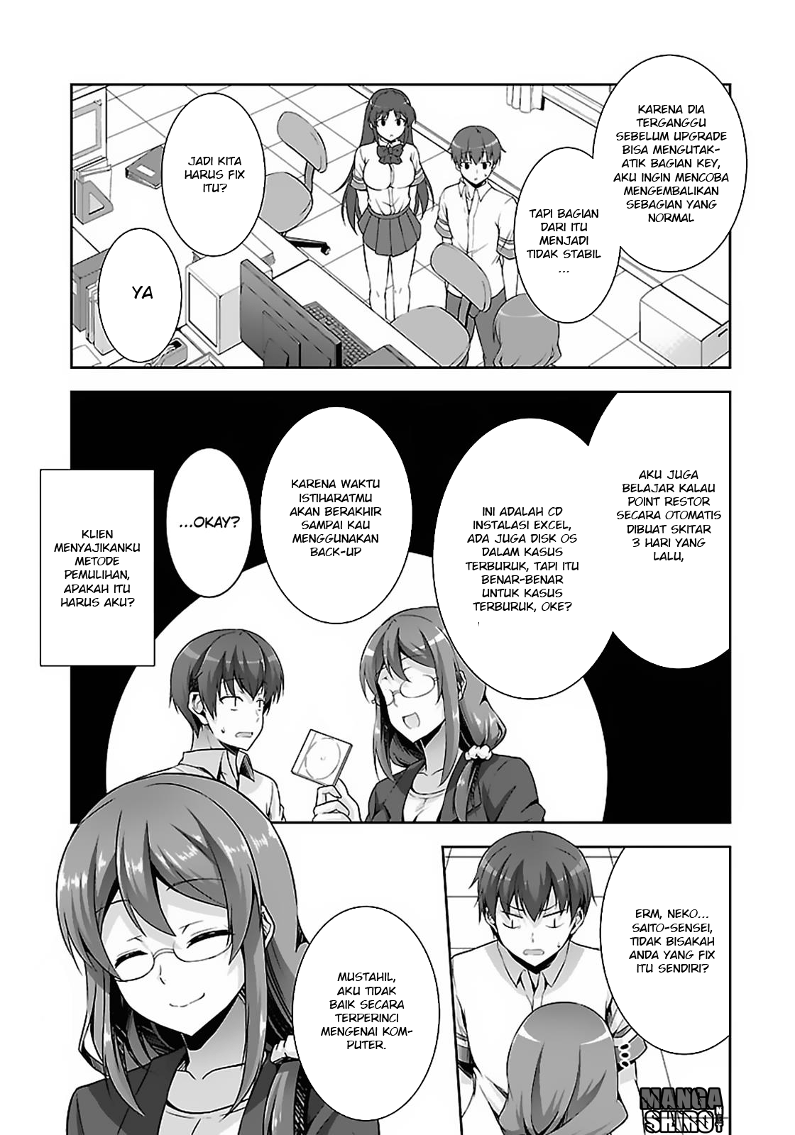 Netoge no Yome wa Onnanoko ja Nai to Omotta? Chapter 13 Gambar 22