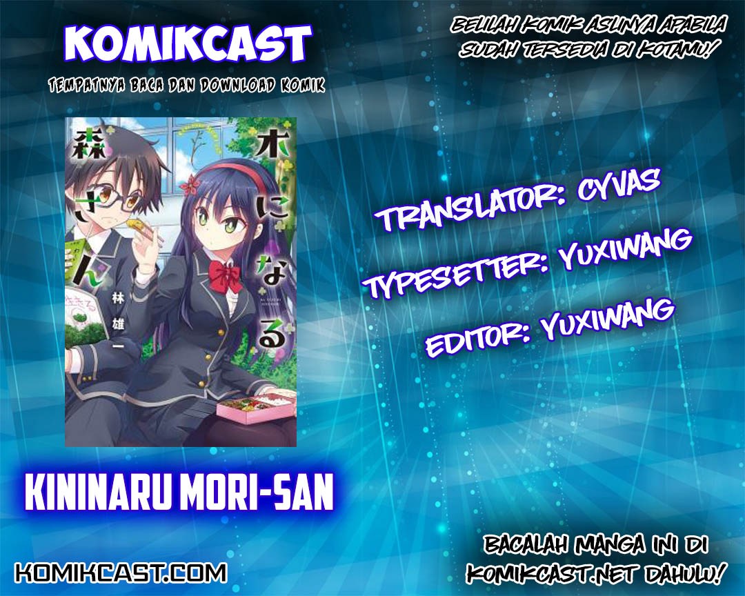 Baca Komik Kininaru Mori-san Chapter 07 Gambar 1