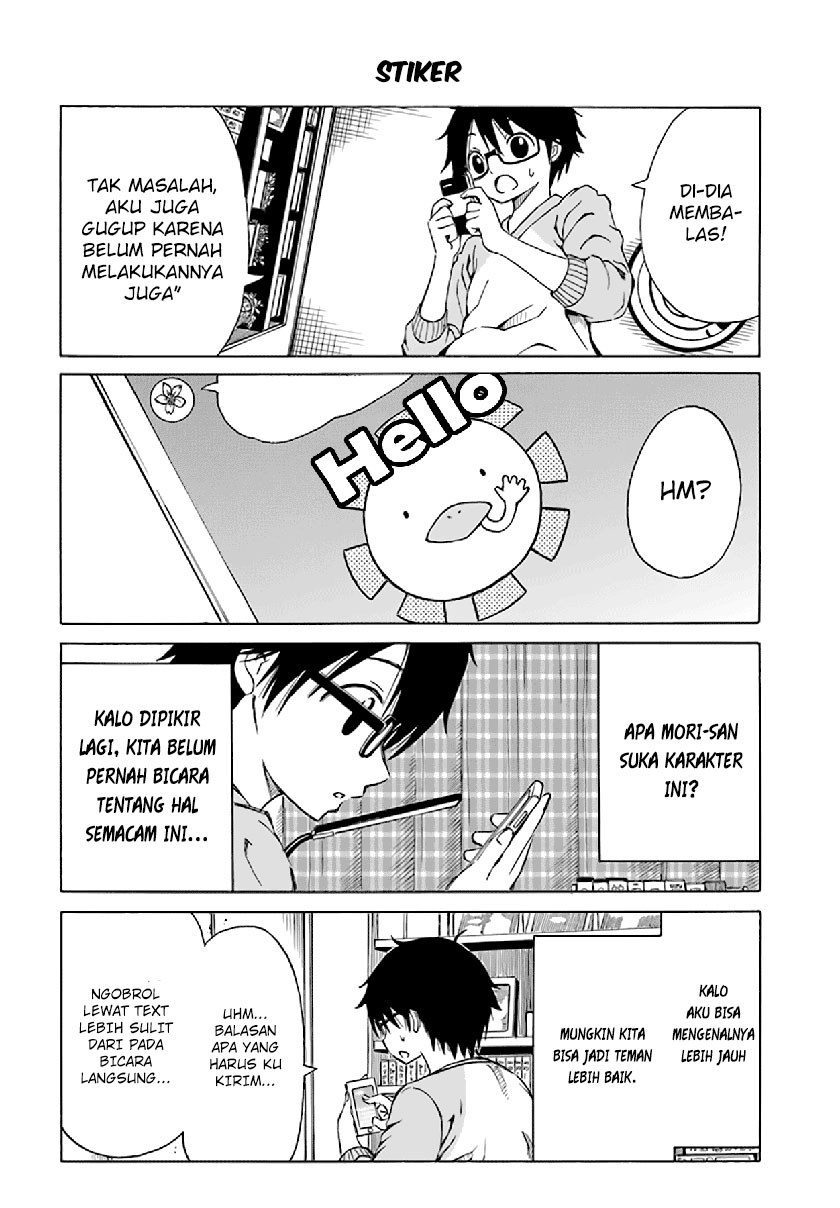 Kininaru Mori-san Chapter 06 Gambar 7