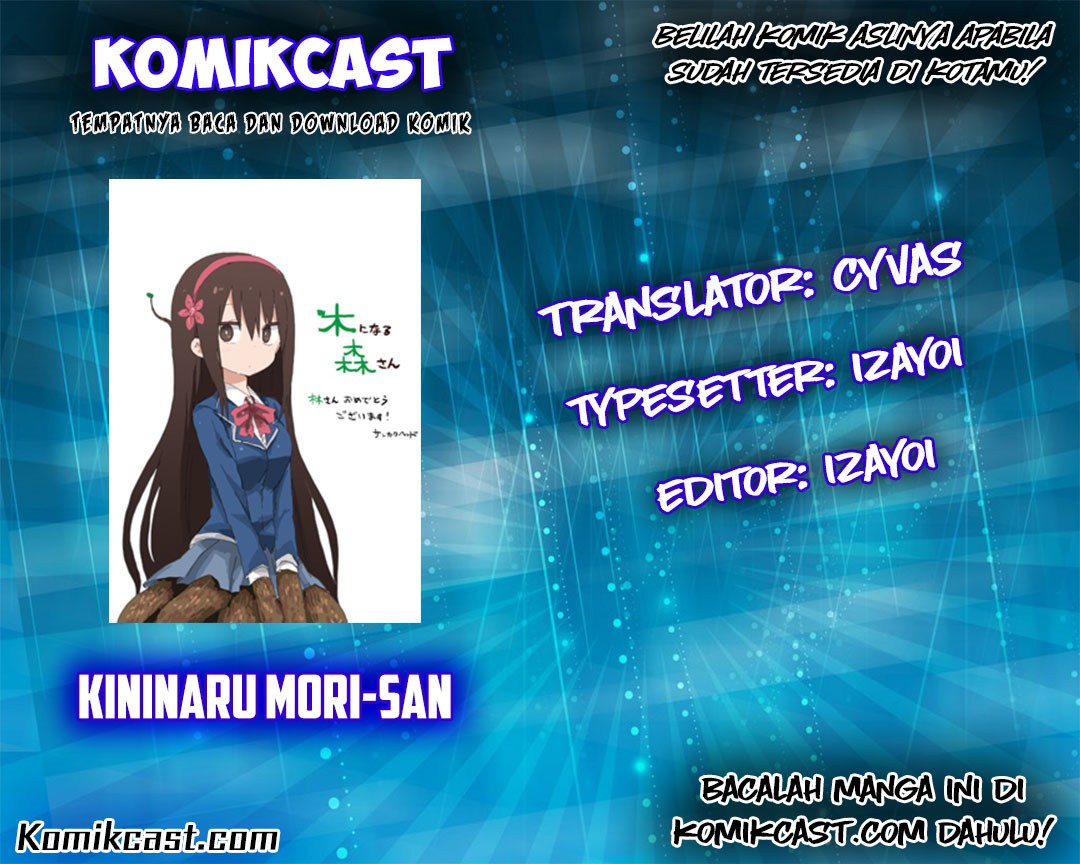 Baca Komik Kininaru Mori-san Chapter 02 Gambar 1