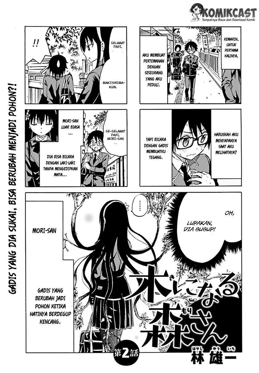 Baca Manga Kininaru Mori-san Chapter 02 Gambar 2