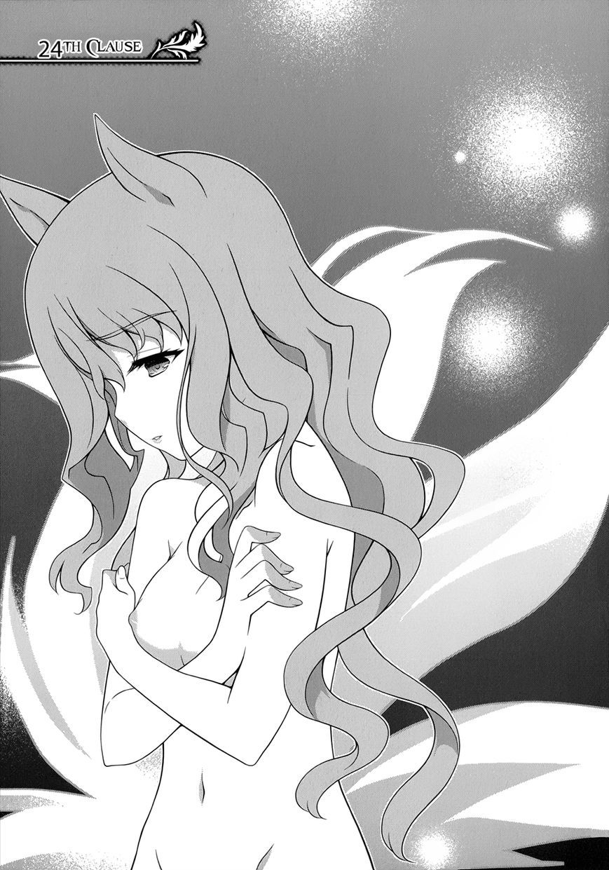 Baca Manga Kitsune no Akuma to Kuroi Grimoire Chapter 24 Gambar 2