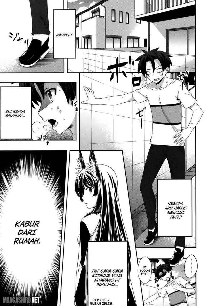 Baca Manga Kitsune no Akuma to Kuroi Grimoire Chapter 04 Gambar 2