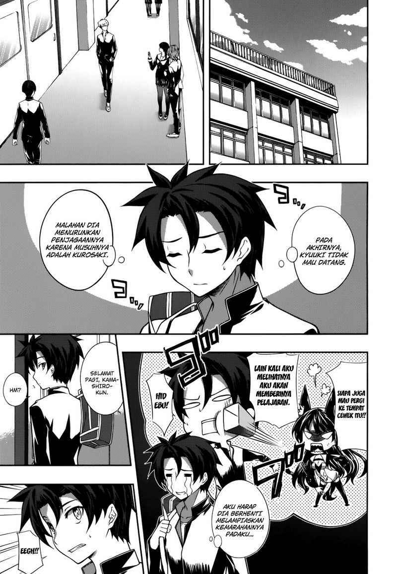 Kitsune no Akuma to Kuroi Grimoire Chapter 03 Gambar 23