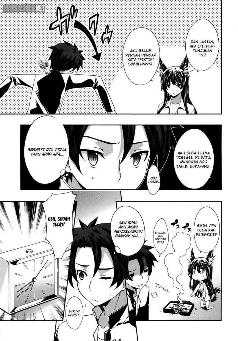 Kitsune no Akuma to Kuroi Grimoire Chapter 02 Gambar 10
