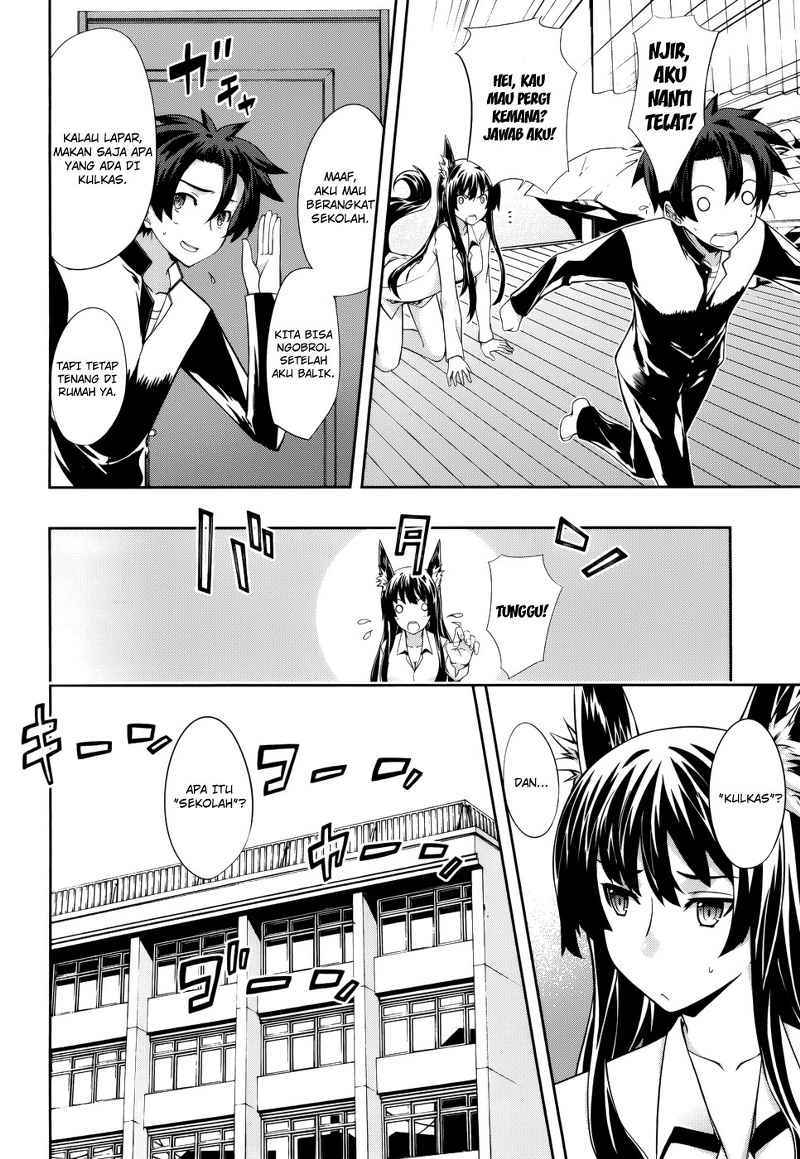 Kitsune no Akuma to Kuroi Grimoire Chapter 02 Gambar 11
