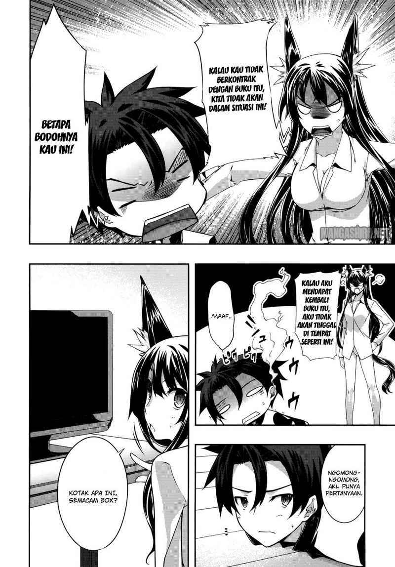 Kitsune no Akuma to Kuroi Grimoire Chapter 02 Gambar 7