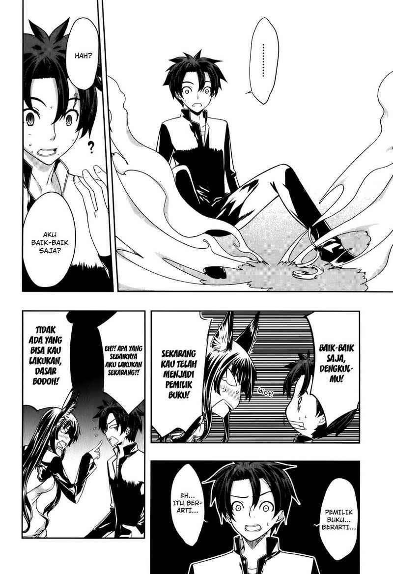 Kitsune no Akuma to Kuroi Grimoire Chapter 01 Gambar 55