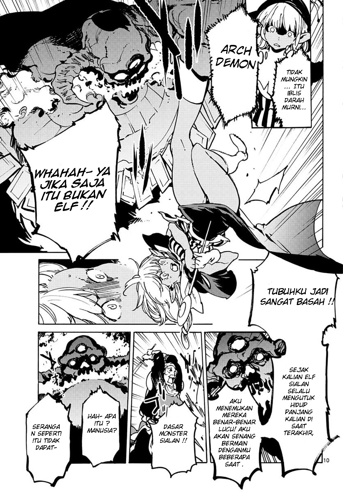 Ninkyou Tensei: Isekai no Yakuzahime Chapter 06 Gambar 10