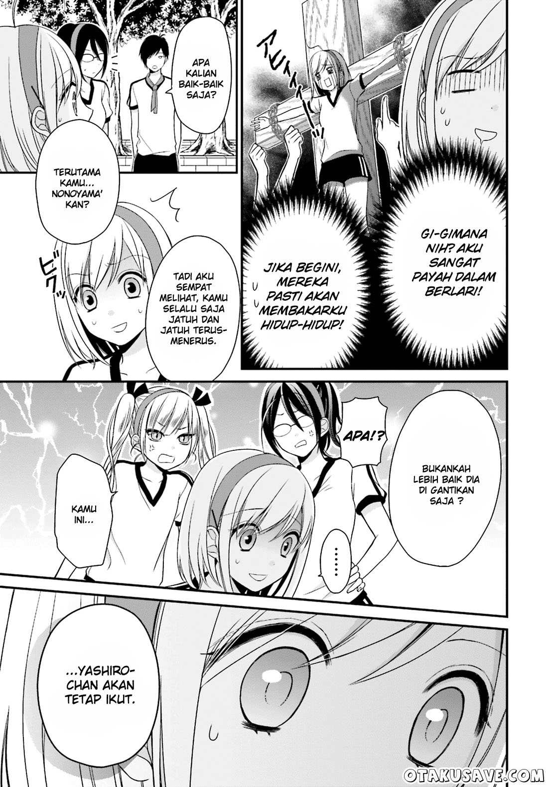 Yuri na Watashi to Akuma na Kanojo Chapter 05 Gambar 15