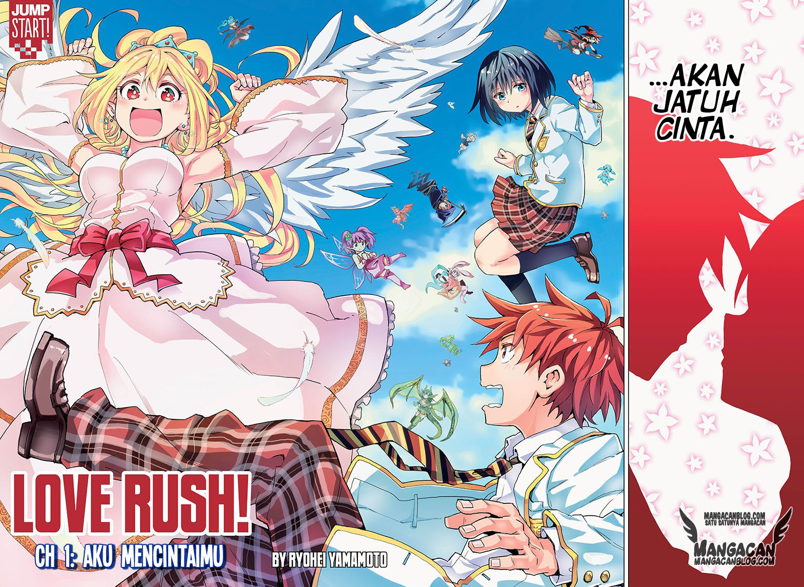Baca Manga Love Rush! Chapter 01 Gambar 2