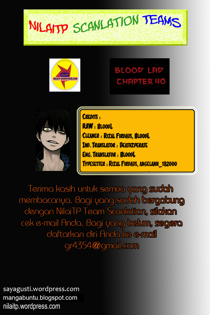 Baca Komik Blood Lad Chapter 40 Gambar 1