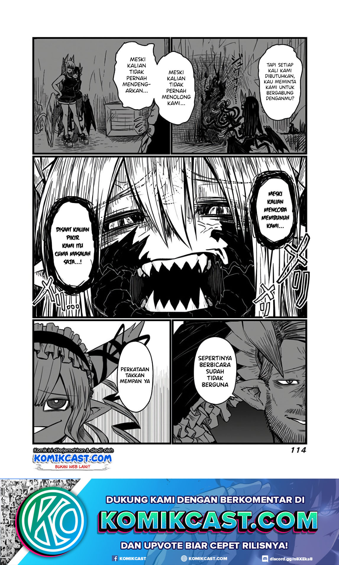 Musuko ga Kawaikute Shikataganai Mazoku no Hahaoya Chapter 113 Gambar 13