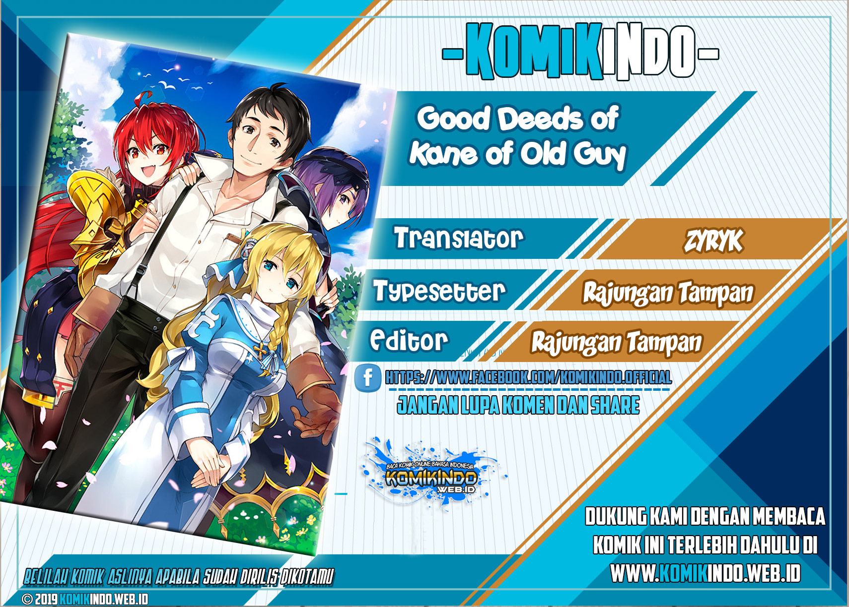 Baca Komik Good Deeds of Kane of Old Guy Chapter 5 Gambar 1