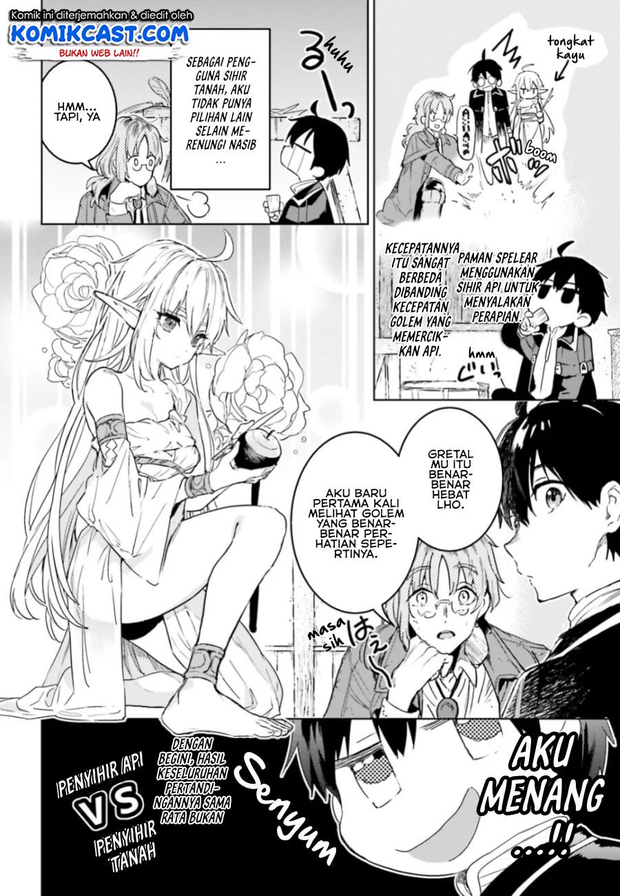 The Sorcerer King of Destruction and the Golem of the Barbarian Queen Chapter 08.2 Gambar 7