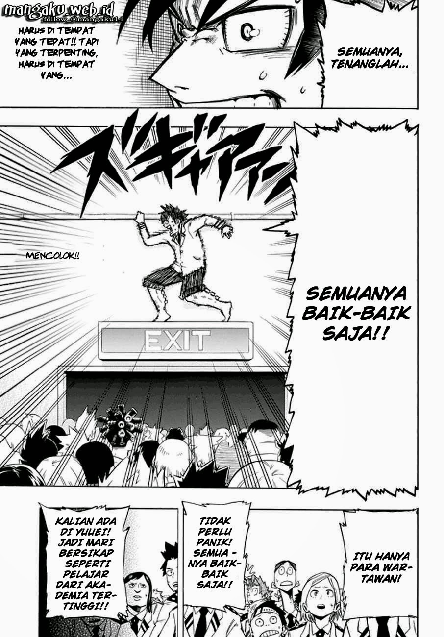 Boku no Hero Academia Chapter 12 Gambar 18