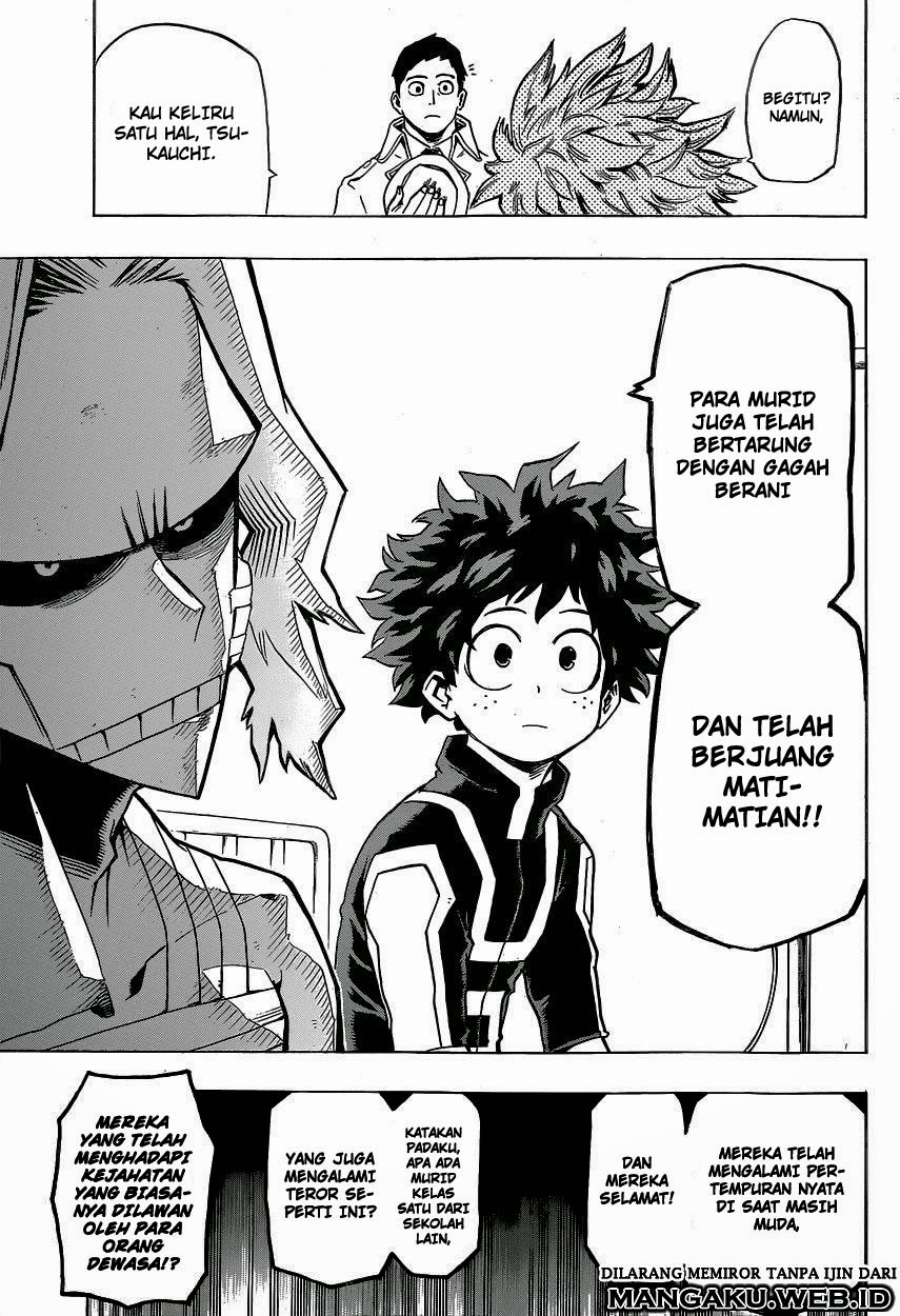 Boku no Hero Academia Chapter 21 Gambar 16