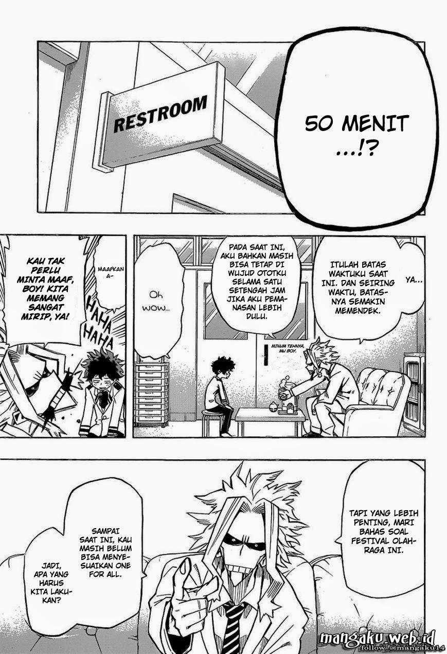 Boku no Hero Academia Chapter 22 Gambar 16