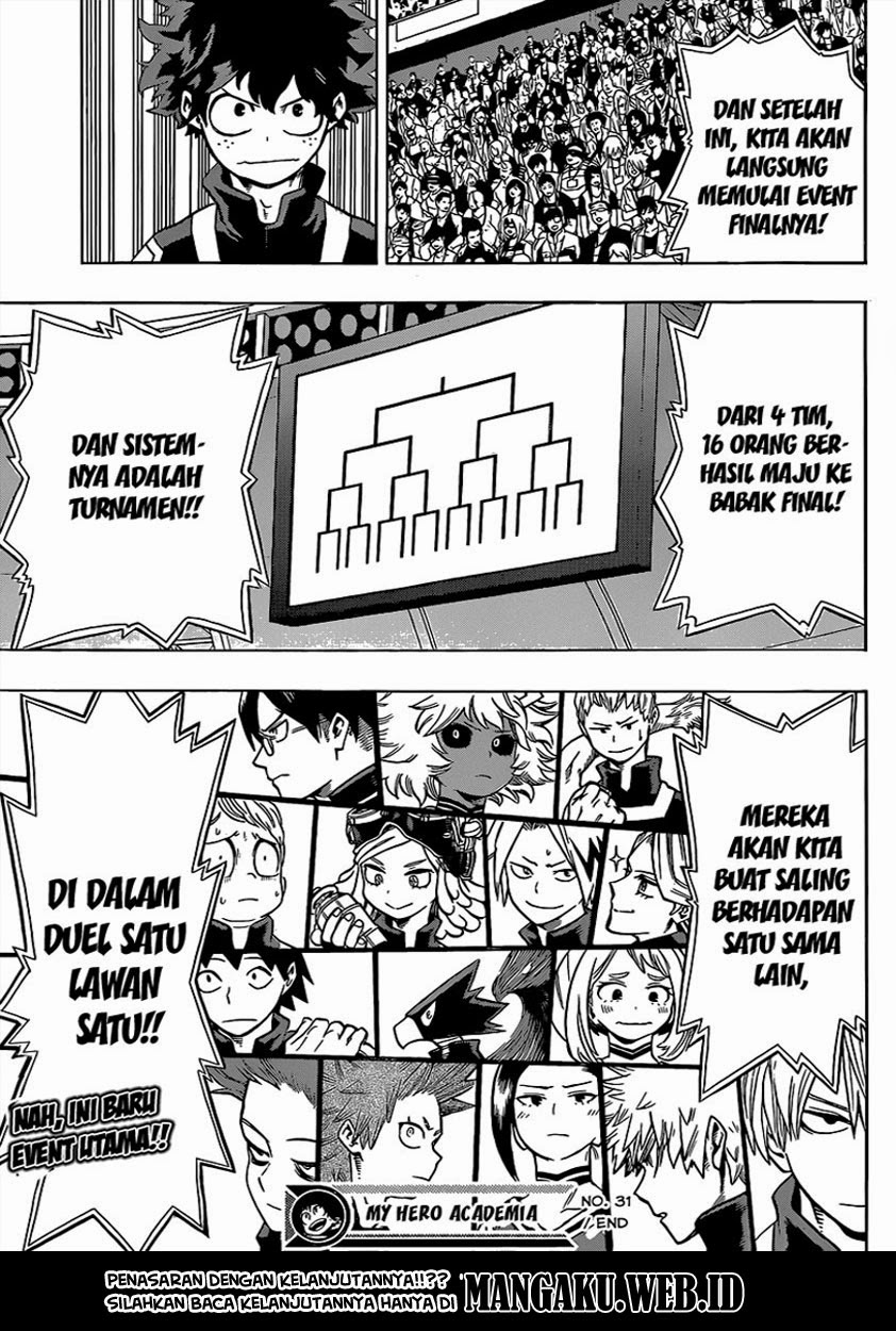 Boku no Hero Academia Chapter 31 Gambar 20