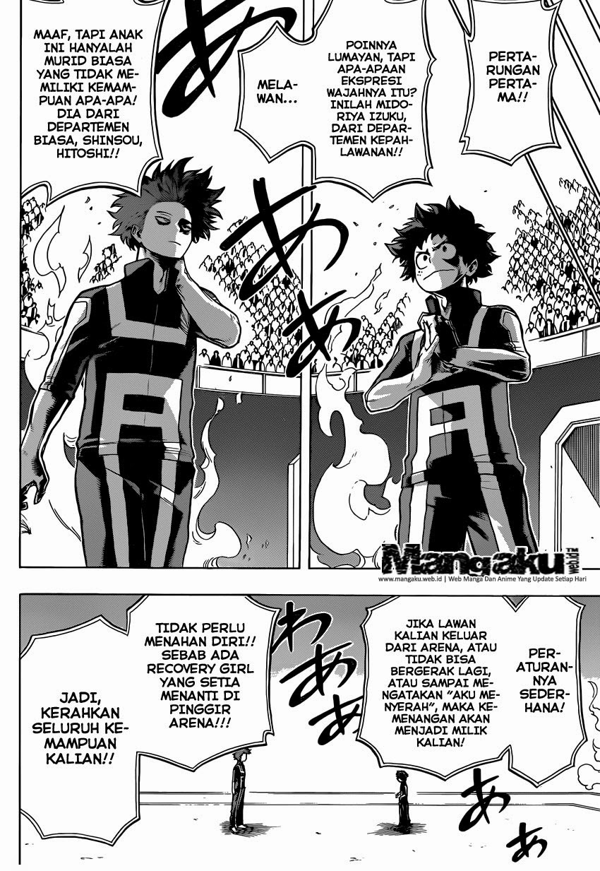 Boku no Hero Academia Chapter 32 Gambar 16