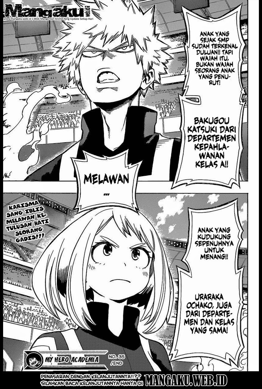 Boku no Hero Academia Chapter 35 Gambar 19