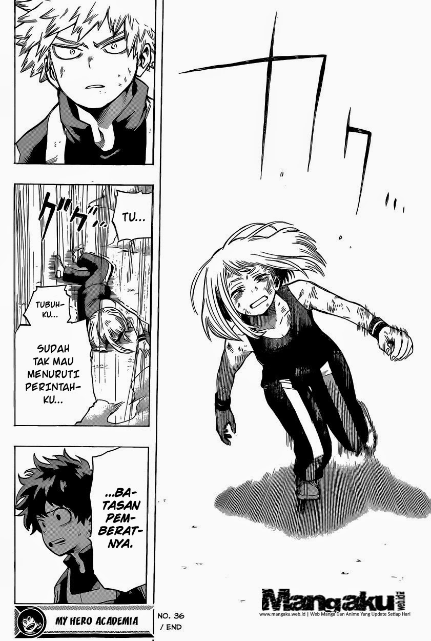 Boku no Hero Academia Chapter 36 Gambar 18