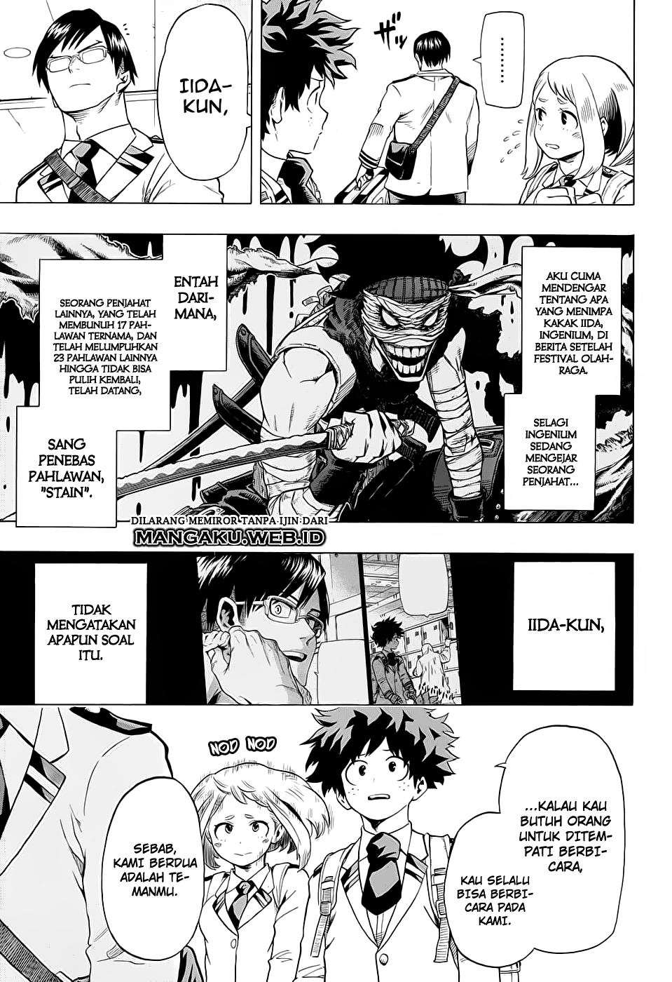 Boku no Hero Academia Chapter 46 Gambar 12
