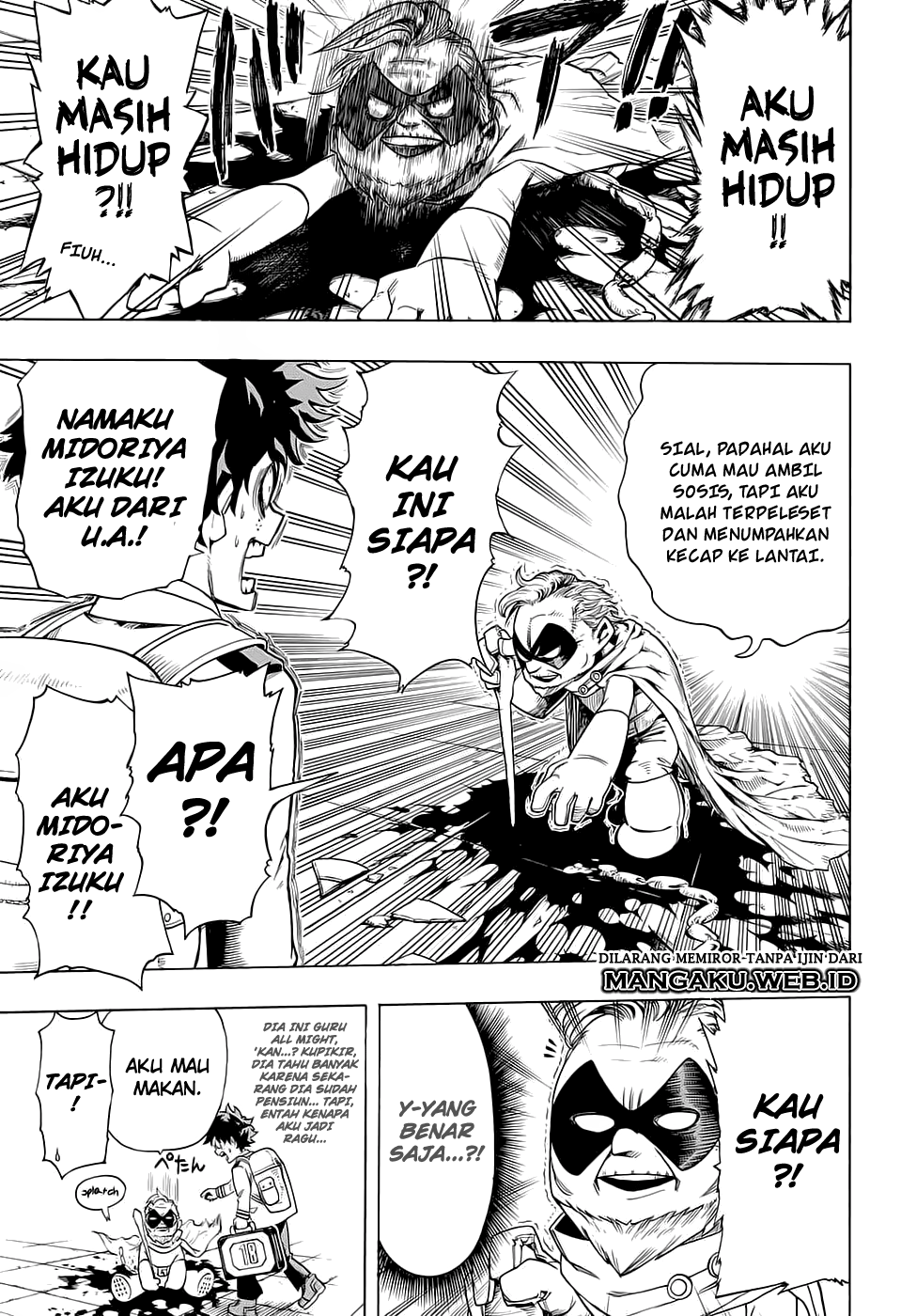 Boku no Hero Academia Chapter 46 Gambar 16